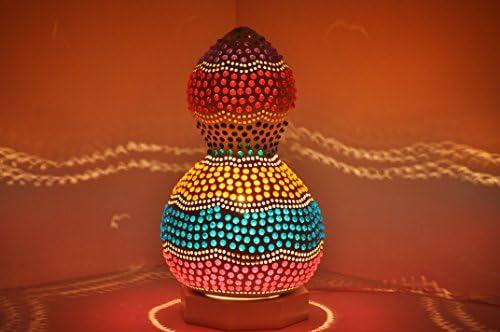 Handmade Gourd Lamp Gifts for Women who have everything 40th Birthday Gifts for Women Unique Gifts for Women Unique Gifts for Wife