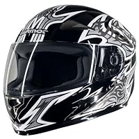 Germot Motorrad-/Integralhelm GM720 schwarz