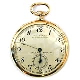 14K Gold Antique Paul Ditisheim Pocket Watch, circa 1920s by Paul Ditisheim