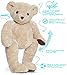 Bears For Humanity Large Certified Organic Beige Teddy Bear Stuffed Plush Animal With Movable Arms And Legs. 16 Inches. One Is Donated To A Child In Need For Each One Purchased