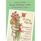 Click here to buy Six Old-Time Happy Birthday Postcards (Small-Format Card Books) by  Raphael Tuck.