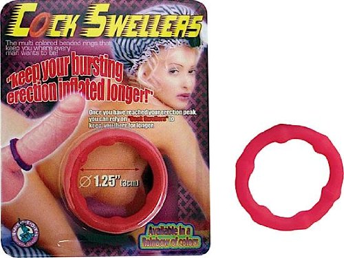 Nasstoys, C*** Swellers Beaded Ring, Red