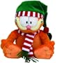 Ty Beanie Baby - Garfield Season Greetings