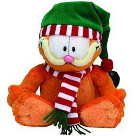TY Beanie Babies  Garfield Season's Greetings