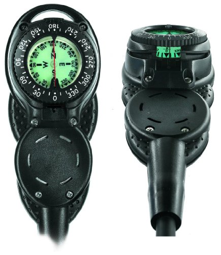 Cressi-Sub Archimede II 3 Gauge Computer Console - Scuba and Snorkel Diving