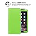 Snugg iPad Air 2 Case Smart Cover with Kick Stand & (Green Leather) for Apple iPad Air 2 (2014)