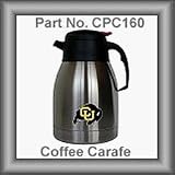Colorado Buffaloes Stainless Steel Coffee Carafe