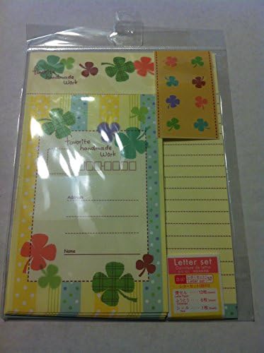 12 Cute Lovely Kawaii Flower Pattern Writing Stationery Paper with 6 Envelope