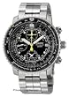 Seiko Men's Flight Alarm Chronograph Watch #SNA411