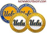 (4) UCLA Bruins Golf Ball Markers
