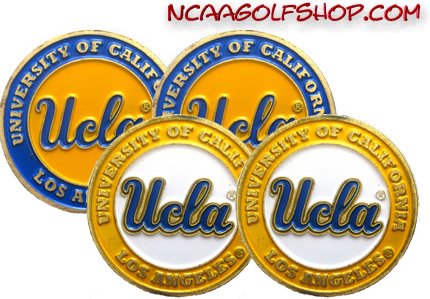 (4) UCLA Bruins Golf Ball Markers
