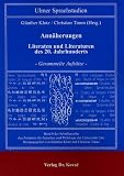 Annäherungen Literaten und Literaturen des 20. Jahrhunderts. - Gesammelte Aufsätze -