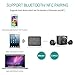 Bluetooth Audio Receiver, Oittm NFC Enabled Bluetooth 3.0 Wireless Audio Adapter 3.5mm/ RCA Stereo Output for Home Music Streaming Sound System Compatible with iPhone, Samsung and Other iOS Android Smartphones (black)