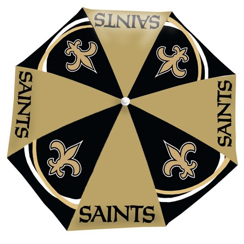 New Orleans Saints NFL Beach Umbrella (6 Ft Diameter)