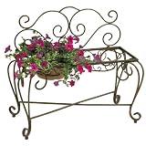 Buy Deer Park BE203 2 Pot Bench Planter by Deer Park Ironworks