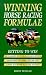 Winning Horse Racing Formulae