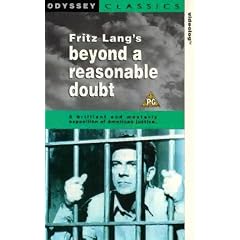 Beyond a Reasonable Doubt [VHS] [UK Import]