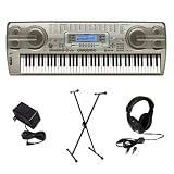 Casio WK3300AD 76 Key Electronic Keyboard with Premium Accessories Package