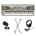 Casio WK3300AD 76 Key Electronic Keyboard with Premium Accessories Package