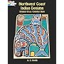 Northwest Coast Indian Designs Stained Glass Coloring Book (Dover Pictorial Archives)