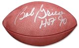 Bob Griese Autographed Football with HOF Inscription