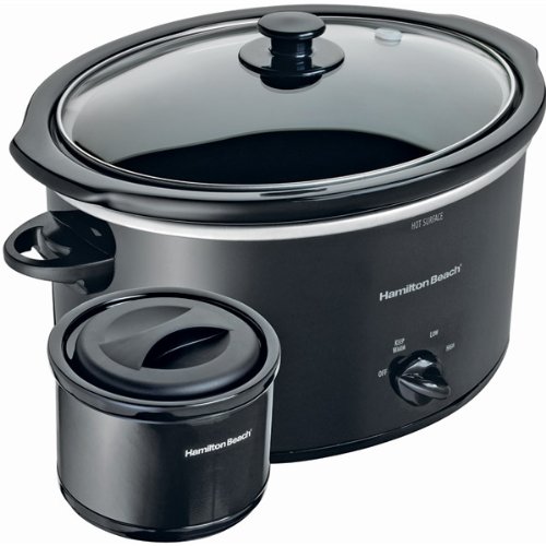 >>>Sale Hamilton Beach Genuine Black 5Quart Slow Cooker and Black 2