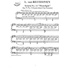 Buy Sonata No. 14 Moonlight Op. 27, No. 2: Instantly download and print sheet music by Beethoven