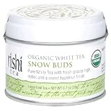 Rishi Tea Organic Snow Buds Loose Tea, 0.7-Ounce Mini-Tin (Pack of 4)