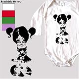 Sad Girl broken record long-sleeve one-piece