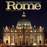Rome 2009 Wall Calendar 12 X 12