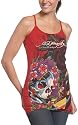 Ed Hardy Women's Beautiful Ghost All Over Tank