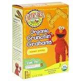 Earth's Best Sesame Street Organic Crunchin' Grahams, Honey, 5.3-Ounce Units (Pack of 6)