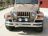 514PTXpgc7L. SL160  Rampage 7459 Stainless Steel Grille Guard