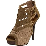 Not Rated Womens Echo Open-Toe Pump