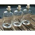 3 St�ck 500ml, Apotheker Flaschen, leere Glasflaschen mit Korken, zum selbst Abf�llen, 0,5l Liter, 50 cl, Lik�rflaschen, Schnapsflaschen, Essigflaschen, �lflaschen, H�he 16,3 cm