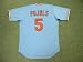 ALBERT PUJOLS St. Louis Cardinals 1980's Majestic Cooperstown Throwback Away Baseball Jersey, LARGE