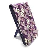 JAVOedge Cherry Blossom Flip Style Case for the Barnes & Noble Nook (Twilight Purple)