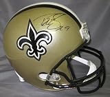 Drew Brees Autographed/Hand Signed New Orleans Saints Full Size Deluxe Replica Helmet