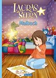 Lauras Stern, Malbuch (Motiv Laura malt in ihrem Zimmer)