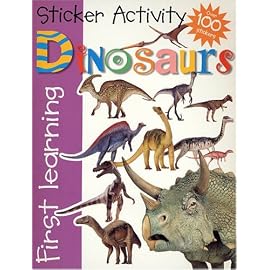 Dinosaur Book (First Learning Sticker Activity)