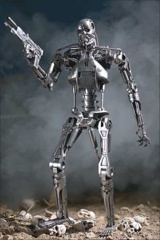 Movie Maniacs V: Terminator-Endoskeleton T-2 Figure
