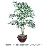 Nu-Dell Artificial Areca Palm Tree 6ft Overall Height Low Maintenance Long  ....