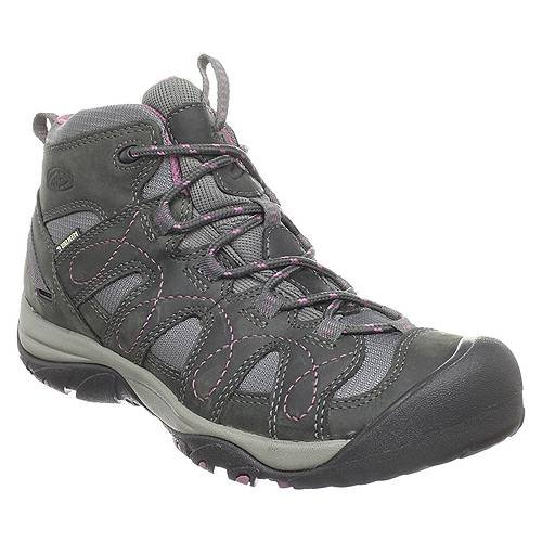 Keen Women's Shasta Mid WP Waterproof Hiking Boot,Dark Shadow/Grape Nectar,9 M US