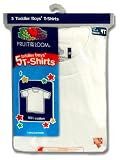 Fruit of the Loom Boys 2-7 Toddler Crew Tee 5-Pack