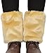 Simplicity Teenage Girl's Soft Stretchy Lightweight Furry Leg Warmers