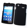 Samsung Captivate I897 (AT&T) Rubberized Snap On Protector Hard Case, Black