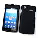 Samsung Captivate I897 (AT&T) Rubberized Snap On Protector Hard Case, Black