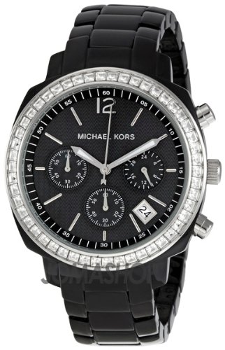 Michael Kors Quartz, Black Dial with Black Acrylic Link Band Womens Watch MK5080 514Ph4bxs5L Michael Kors Quartz, Black Dial with Black Acrylic Link Band Womens Watch MK5080