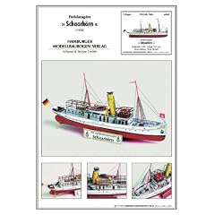 Kartonmodell Peildampfer Schaarh&ouml;rn