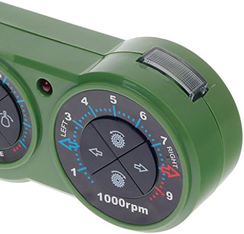 1:72 2.5-Channel Radio Control Battle Tank Model Toy - Green + Yellow + Black (35MHz)